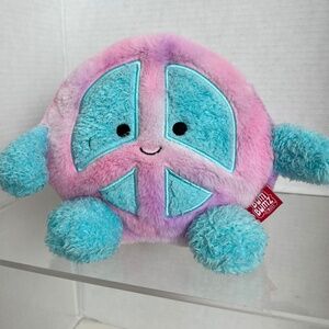 BUM BUMZ RetroBumz MEG The PEACE SYMBOL 8” Plush KellyToy Collectible
